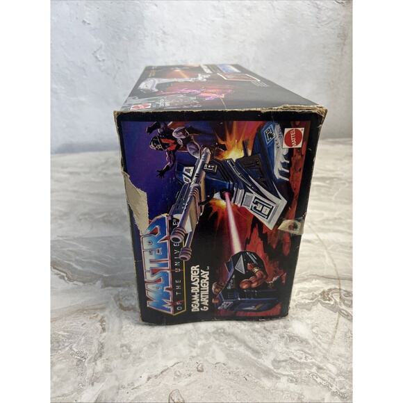Vintage 1986 Masters of the Universe Beam-Blaster & Artilleray in box - Picture 2 of 8